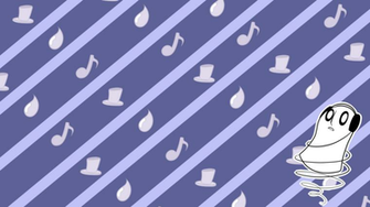 Napstablook Background By Toilet Princess