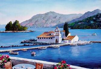 Greek Island Wallpaper X HD