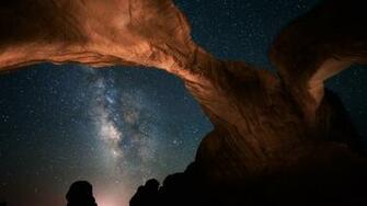 Milky Way Over Arches Nati