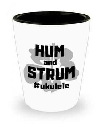 Amazon Ukulele Gift For Player Shot Glass Hum