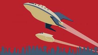 Planet Express Space Ship Wallpaper