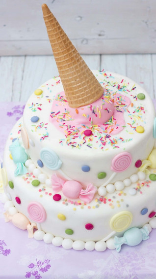 Cake iPhone Wallpaper