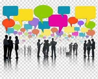 Bubble Chat Illustrations Business Communication Social Media