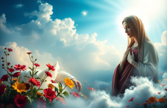 Jesus Christ Mother Mary Wallpaper