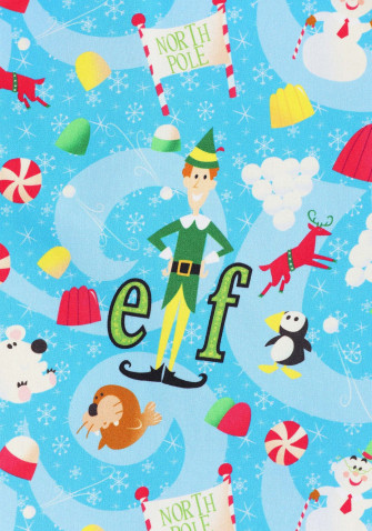 Buddy The Elf Adult Button Up Shirt