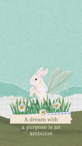Cute Aesthetic Bunny Image Wallpaper