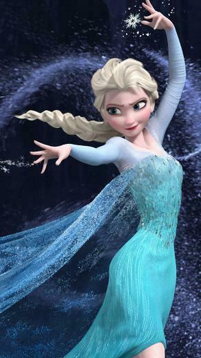 HD Frozen Ice Princess Lg Phone Wallpaper