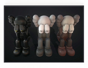 Kaws X Wall Art Hyped
