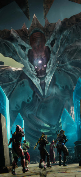 Destiny Graphic On iPhone Xs Wallpaper