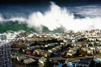 Tsunami Wallpaper