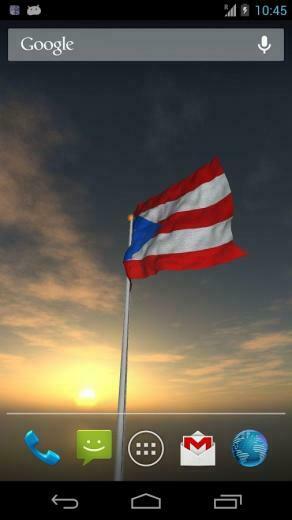 Brand New Real 3d Puerto Rico Flag Live Wallpaper Which You Can