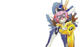 Fooly Cooly Haruhara Haruko Simple Background Wallpaper