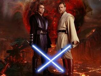 Obi Wan And Anakin Kenobi Skywalker Wallpaper