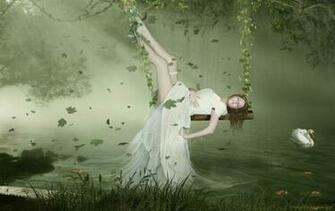 The Swing Of Swan Lake Wallpaper HD