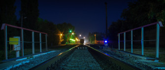 Railway Crossing Wallpaper HD