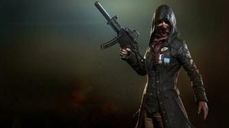 Female Game Character Holding Ump Smg Video Games HD Wallpaper