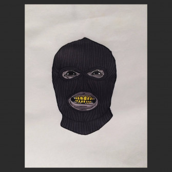 Black Ski Mask Wallpaper
