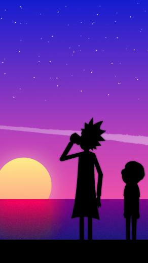 Rick And Morty Wallpaper Top Background