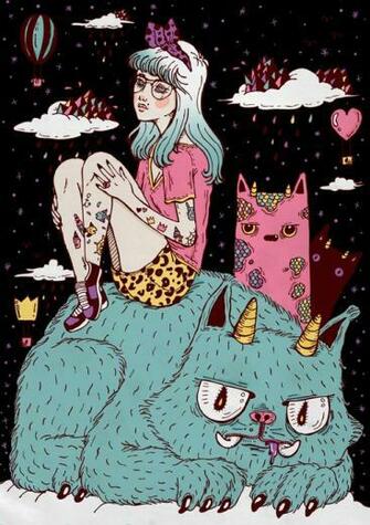 Hipster Cat Wallpaper
