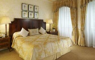 Bedding Furniture Interior Design Modernism Stock Photos