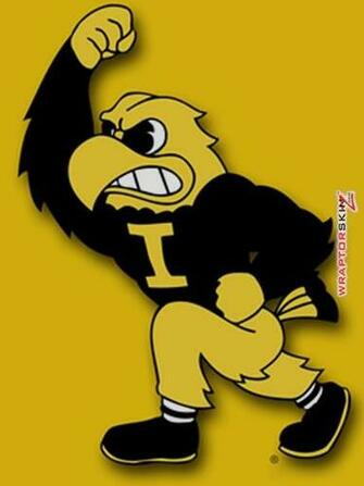 iPad Skin Iowa Hawkeyes Herky On Gold