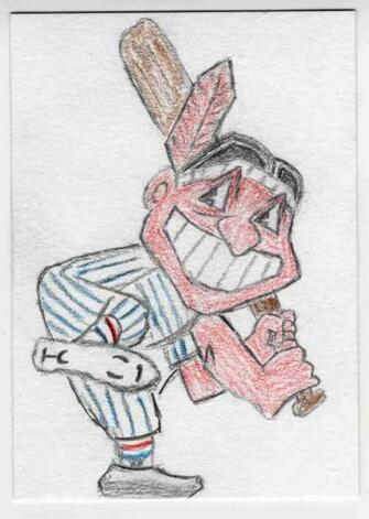 Draw A Baseball Player Batter In Hitting Stance