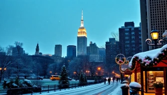 New York Winter Wallpaper