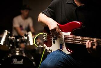 Drums In The Background At Jolt Records Recording Studio Honolulu