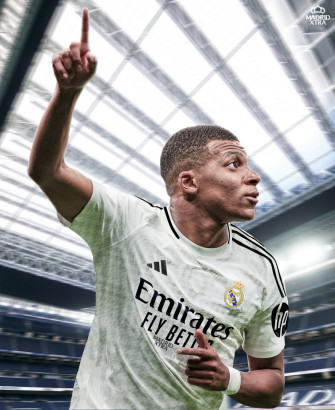 Kylian Mbappe Real Madrid Wallpaper