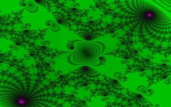 Green Fractal Wallpaper