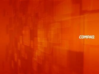 Compaq Red Orange Wallpaper Geekpedia
