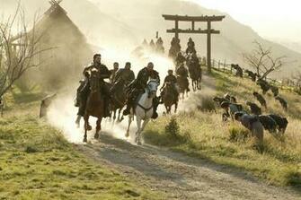 Katana Horses People Wallpaper