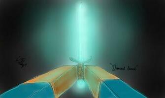 Minecraft Sword Wallpaper Wall
