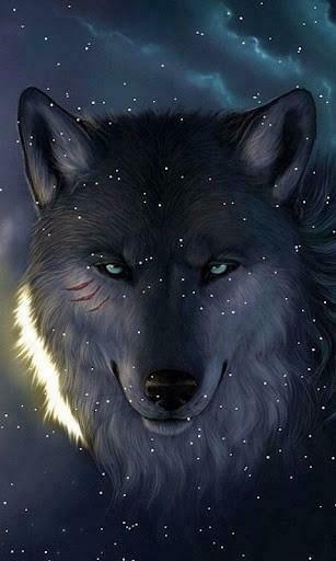 Snowing Wolf Live Wallpaper For Android By Aniwidgets