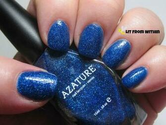 Azature Blue An Unbelievably Sparkly Gorgeous Medium Bright