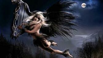 Dark Fairies Wallpaper