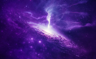 Universe Wallpaper 4k Spiral Nebula Galaxy Purple