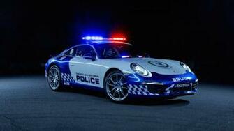 Police Car Wallpaper Background Image