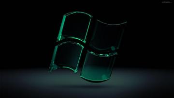 Black Windows Wallpaper Psdgraphics