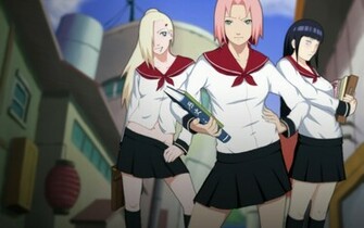 Ino Sakura Hinata Vetor