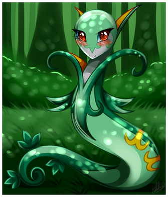 Pokemon Serperior By Sweetochii