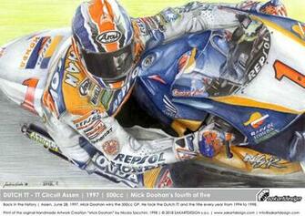 Back In The History Mick Doohan Assen Gp Sakart Design