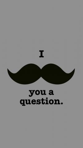 Love Beards iPhone Wallpaper