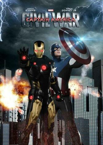 Captain America Civil War Poster By Oakanshield