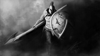 Pantheon Wallpaper Spartan By Huskywong