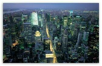 New York Night Life HD Wallpaper For Standard Fullscreen Uxga