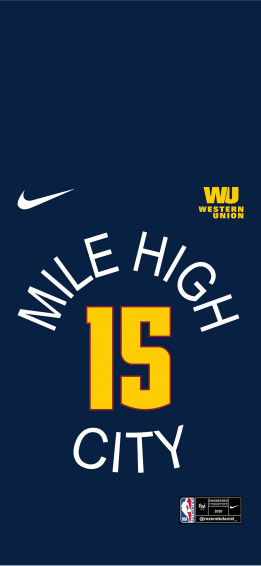Denver Nuggets iPhone Wallpaper
