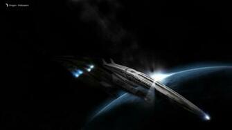 Mass Effect Normandy Wallpaper Art Statistics