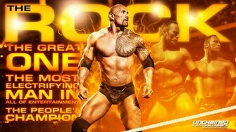 Wwe The Rock Wallpaper
