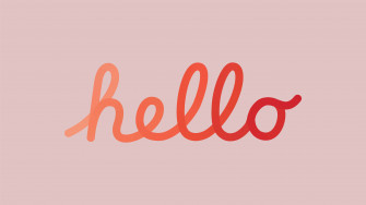 A Cheerful Greeting Of Hello Wallpaper